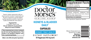 Kidneys & Bladder Daily - (Formerly Kidneys & Bladder 3 - Cleanser) (90 Capsules)