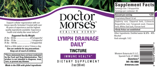 Lymph Drainage Daily - (Formerly Lymphatic System 2) (2oz Tincture)