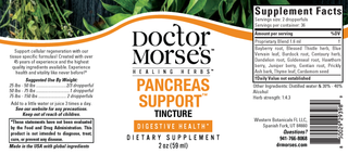Pancreas Support (2oz Tincture)