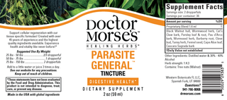 Parasite General - (Formerly Parasite G (General) (2oz Tincture)