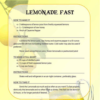 Lemonade Diet Fasting PDF